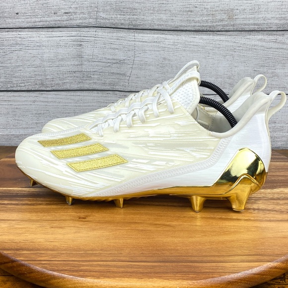 Nike Alpha Youth Gold Football Cleats And Gold Football Adidas